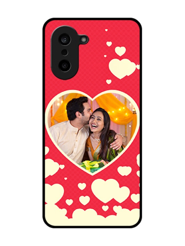 Custom Oneplus Nord CE 5 5G Custom Metal Phone Case - Love Symbols Phone Cover Design