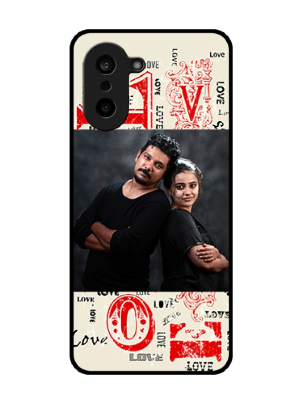 Custom Oneplus Nord CE 5 5G Custom Metal Phone Case - Trendy Love Design Case