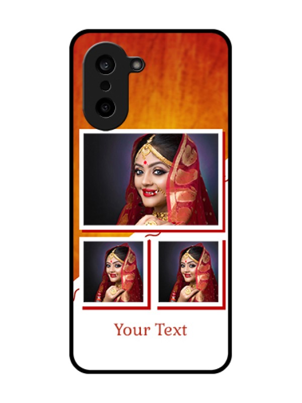 Custom Oneplus Nord CE 5 5G Custom Metal Phone Case - Wedding Memories Design