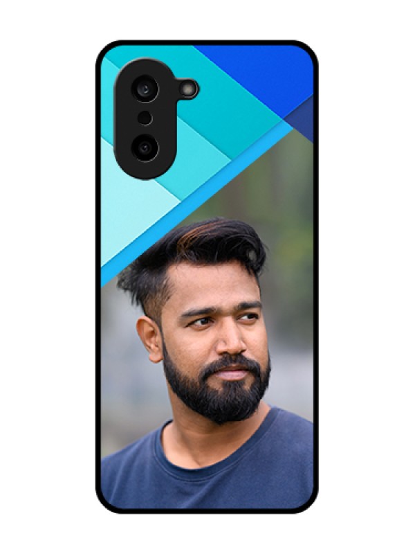 Custom Oneplus Nord CE 5 5G Custom Metal Phone Case - Blue Pattern Design