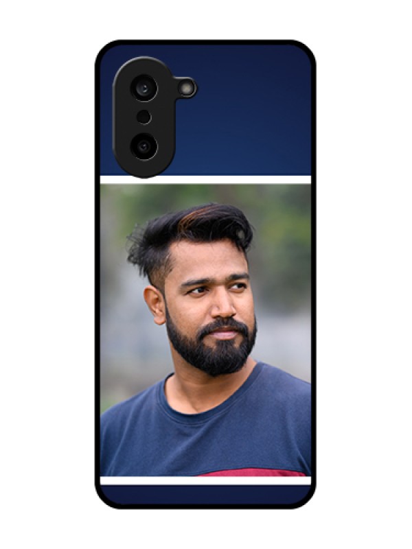 Custom Oneplus Nord CE 5 5G Custom Metal Phone Case - Simple Royal Blue Design