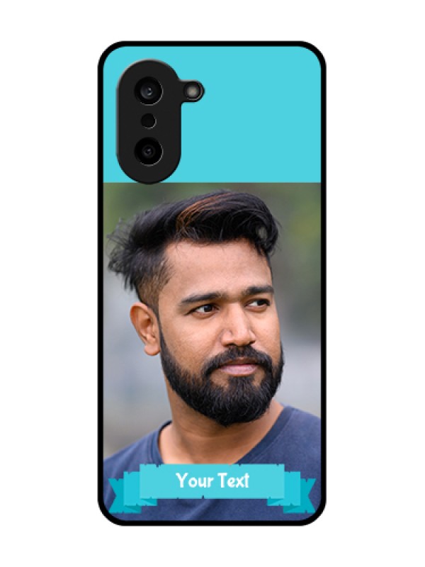 Custom Oneplus Nord CE 5 5G Custom Metal Phone Case - Blue Color Design