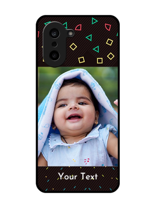 Custom Oneplus Nord CE 5 5G Custom Metal Phone Case - With Confetti Birthday Design