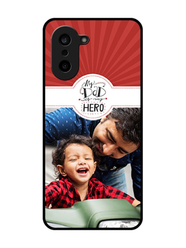 Custom Oneplus Nord CE 5 5G Custom Metal Phone Case - My Dad Hero Design