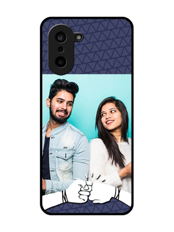 Custom Oneplus Nord CE 5 5G Custom Metal Phone Case - With Best Friends Design