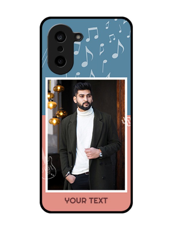 Custom Oneplus Nord CE 5 5G Custom Metal Phone Case - With Color Musical Note Design