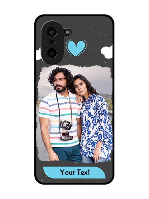 Custom Oneplus Nord CE 5 5G Custom Metal Phone Case - Splashes With Love Doodles Design