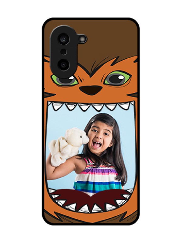 Custom Oneplus Nord CE 5 5G Custom Metal Phone Case - Owl Monster Back Case Design