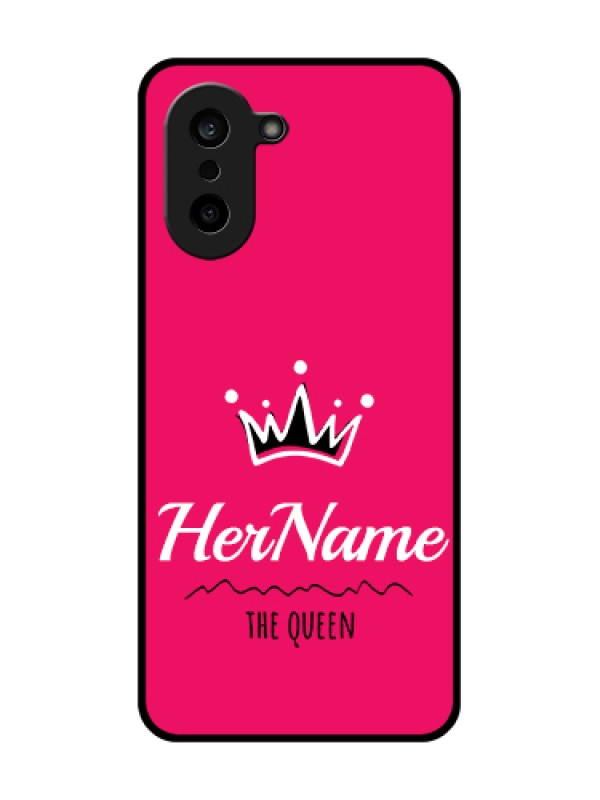 Custom Oneplus Nord CE 5 5G Custom Metal Phone Case - Queen With Name Design