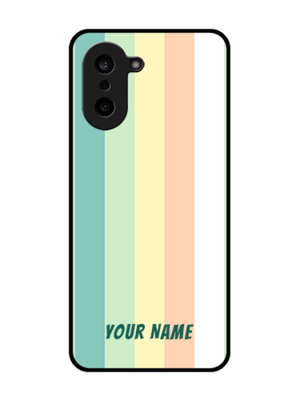 Custom Oneplus Nord CE 5 5G Custom Metal Phone Case - Multi - Colour Stripes Design