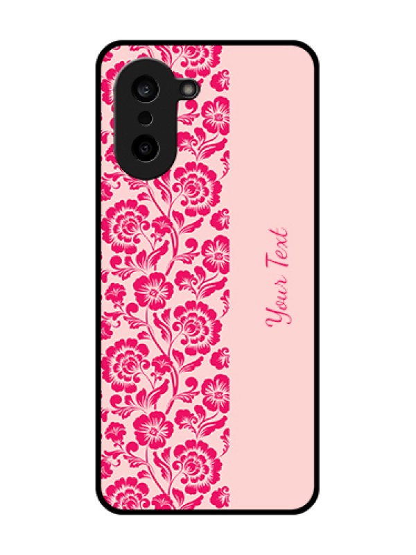 Custom Oneplus Nord CE 5 5G Custom Metal Phone Case - Attractive Floral Pattern Design