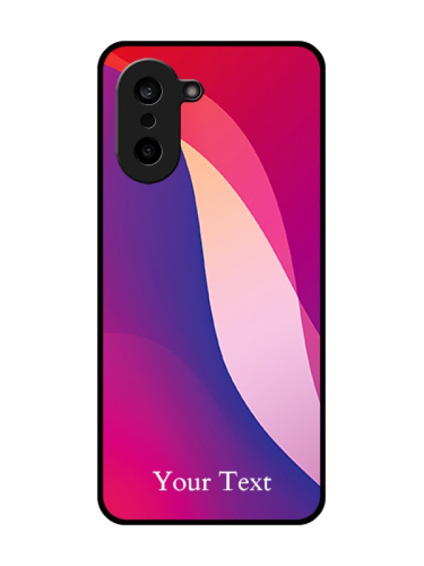 Custom Oneplus Nord CE 5 5G Custom Metal Phone Case - Digital Abstract Overlap Design