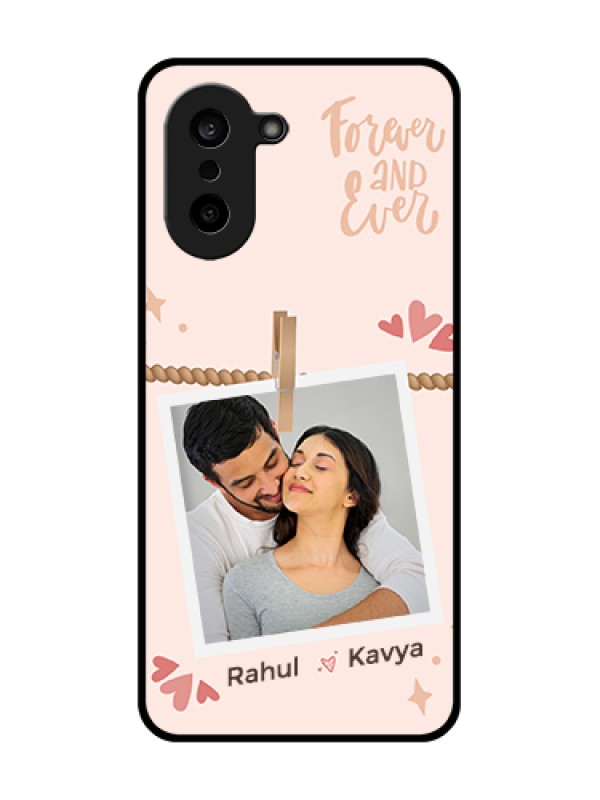 Custom Oneplus Nord CE 5 5G Custom Metal Phone Case - Forever And Ever Love Design
