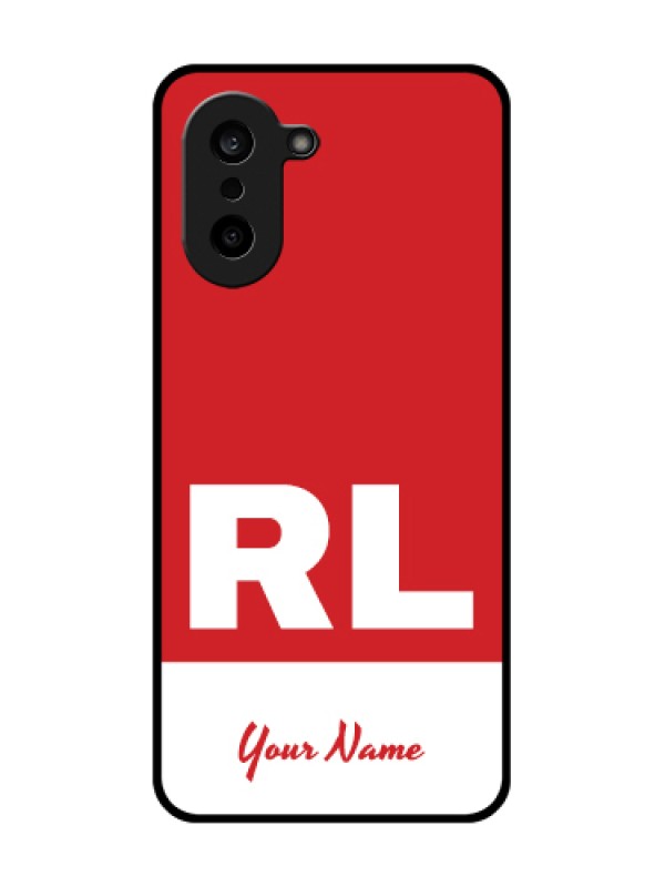 Custom Oneplus Nord CE 5 5G Custom Metal Phone Case - Dual Tone Custom Text Design