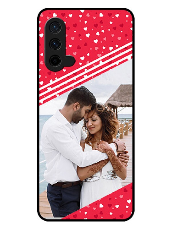 Custom OnePlus Nord CE 5G Custom Metal Phone CaseValentines Gift Design