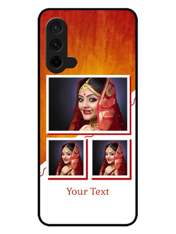 Custom OnePlus Nord CE 5G Custom Metal Phone CaseWedding Memories Design