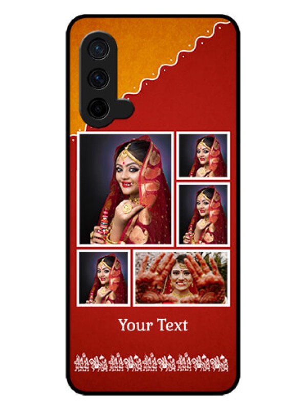 Custom OnePlus Nord CE 5G Custom Metal Phone CaseWedding Pic Upload Design