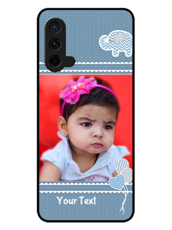 Custom OnePlus Nord CE 5G Custom Metal Phone CaseWith Kids Pattern Design