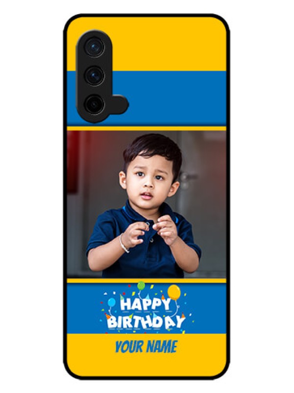 Custom OnePlus Nord CE 5G Custom Metal Phone CaseBirthday Wishes Design