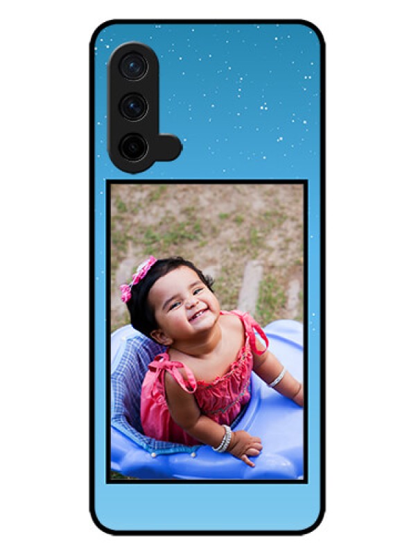 Custom OnePlus Nord CE 5G Custom Metal Phone CaseWave Pattern Colorful Design