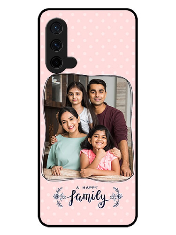 Custom OnePlus Nord CE 5G Custom Metal Phone CaseFamily With Dots Design
