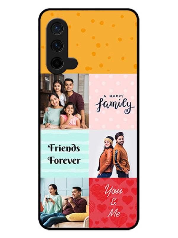 Custom OnePlus Nord CE 5G Custom Metal Phone CaseImages With Quotes Design