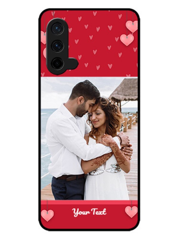 Custom OnePlus Nord CE 5G Custom Metal Phone CaseValentines Day Design