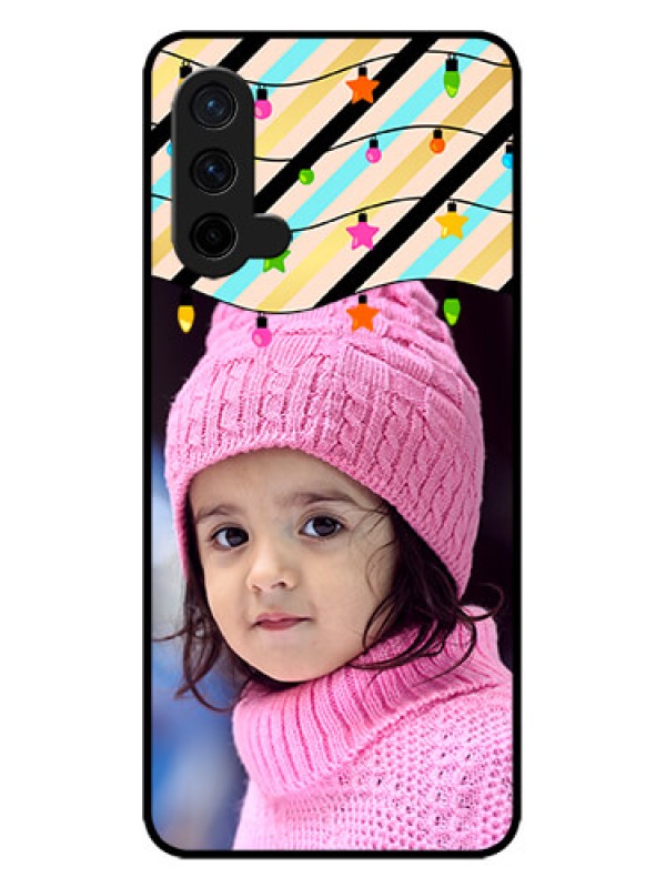 Custom OnePlus Nord CE 5G Custom Metal Phone CaseLights Hanging Design