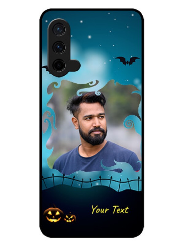 Custom OnePlus Nord CE 5G Custom Metal Phone CaseHalloween Frame Design