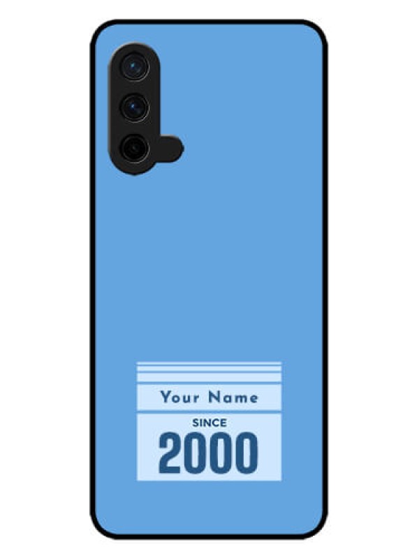 Custom OnePlus Nord CE 5G Custom Metal Phone CaseCustom Year Of Birth Design