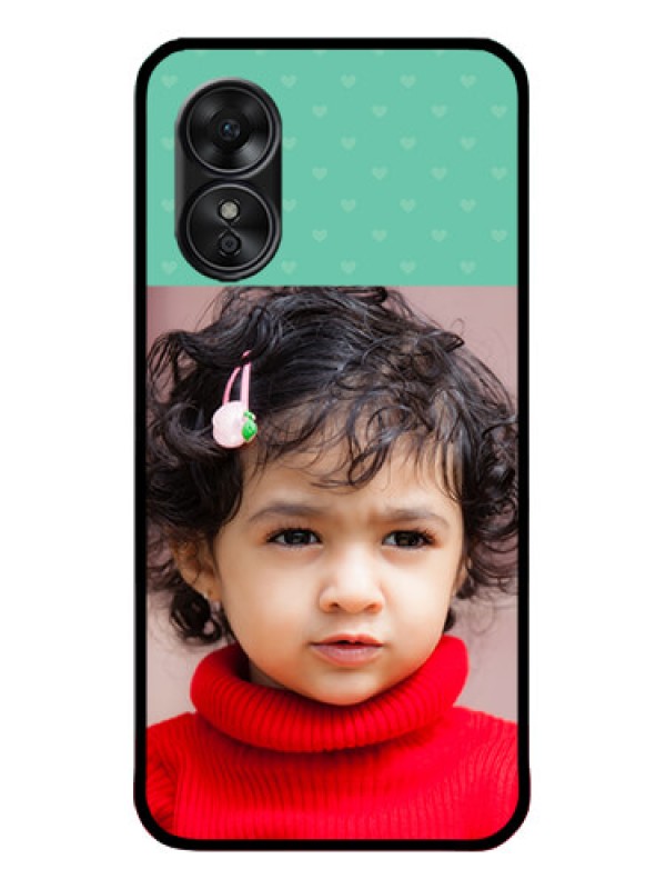 Custom Oppo A17 Custom Metal Phone CaseLovers Picture Design