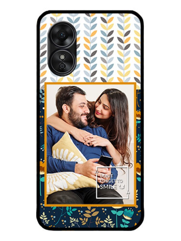 Custom Oppo A17 Custom Metal Phone CasePattern Design