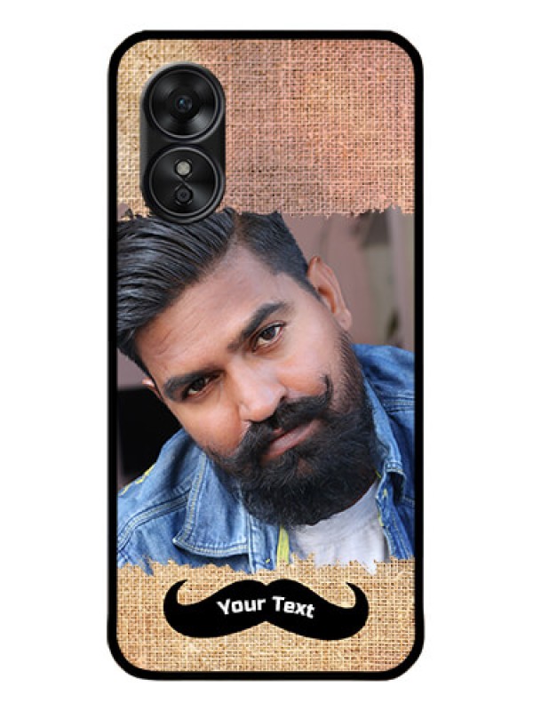 Custom Oppo A17 Custom Metal Phone CaseWith Texture Design