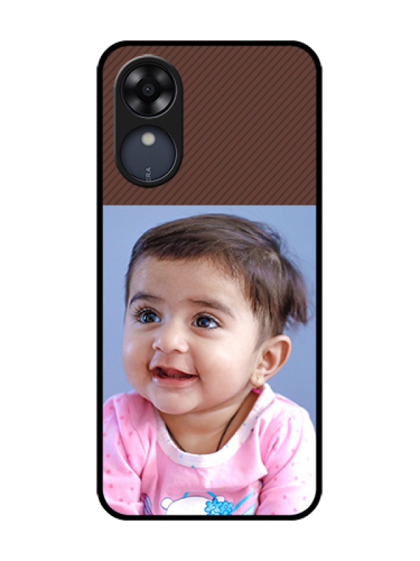 Custom Oppo A17k Custom Metal Phone Case - Elegant Case Design