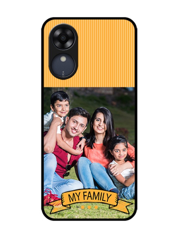 Custom Oppo A17k Custom Metal Phone Case - My Family Design