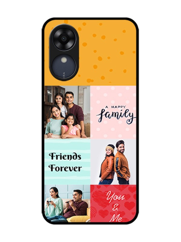 Custom Oppo A17k Custom Metal Phone Case - Images With Quotes Design