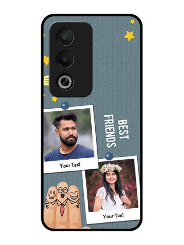 Custom Oppo A3 Pro 5G Custom Metal Phone CaseSticky Frames And Friendship Design