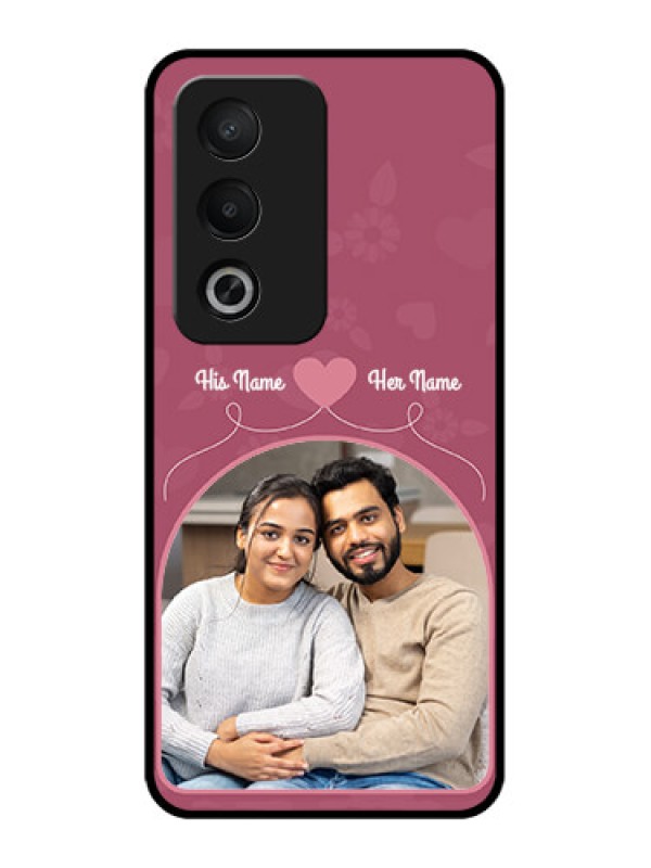 Custom Oppo A3 Pro 5G Custom Metal Phone CaseLove Floral Design