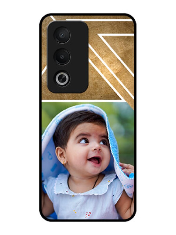 Custom Oppo A3 Pro 5G Custom Metal Phone CaseGradient Abstract Texture Design