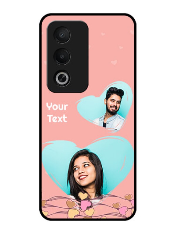 Custom Oppo A3 Pro 5G Custom Metal Phone CaseLove Doodle Design