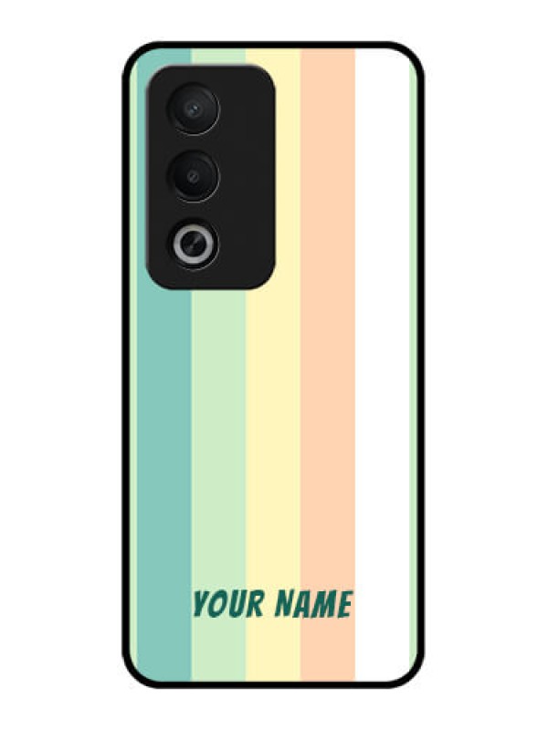 Custom Oppo A3 Pro 5G Custom Metal Phone CaseMulti - Colour Stripes Design