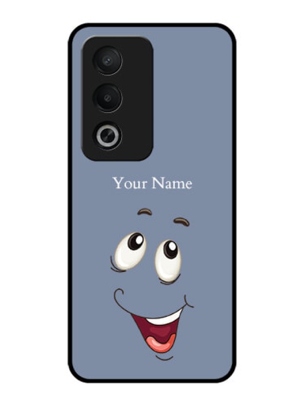 Custom Oppo A3 Pro 5G Custom Metal Phone CaseLaughing Cartoon Face Design