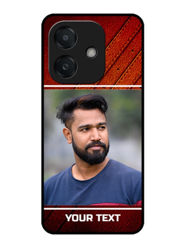 Custom Oppo A3X 4G Custom Metal Phone Case - Leather Phone Case Design