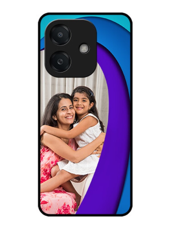 Custom Oppo A3X 4G Custom Metal Phone Case - Simple Pattern Design