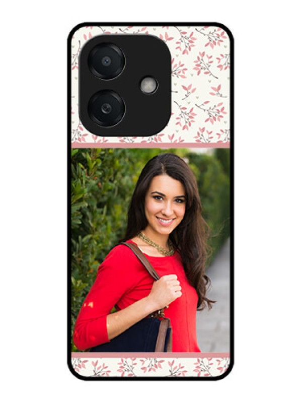 Custom Oppo A3X 4G Custom Metal Phone Case - Stunning Floral Design