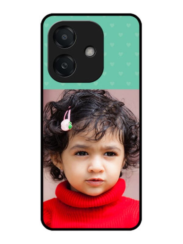 Custom Oppo A3X 4G Custom Metal Phone Case - Lovers Picture Design