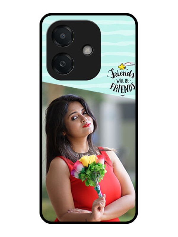 Custom Oppo A3X 4G Custom Metal Phone Case - Friends Picture Icon Design