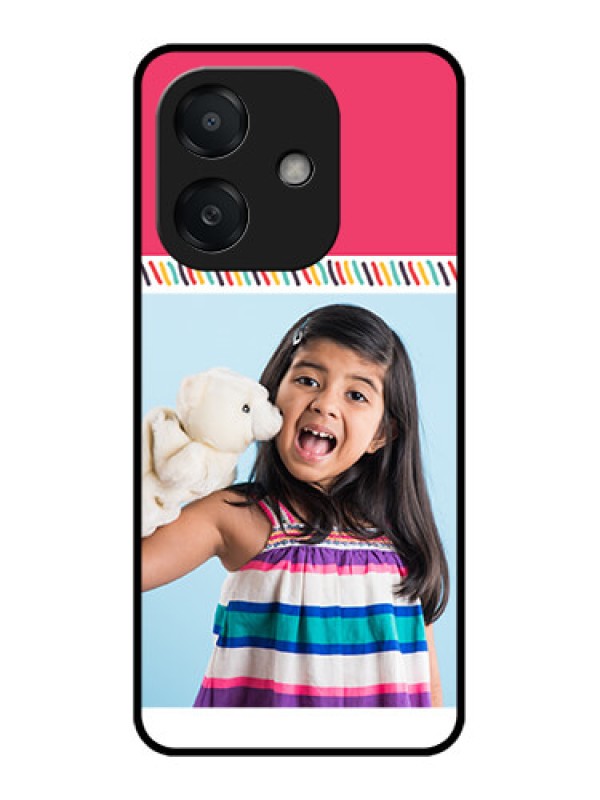 Custom Oppo A3X 5G Custom Metal Phone CaseLine Art Design