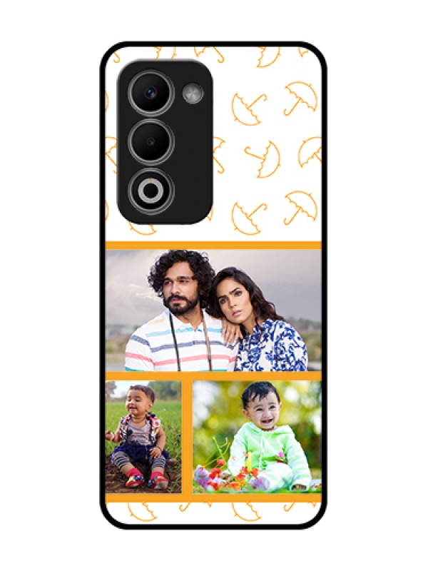 Custom Oppo A5 5G Custom Metal Phone Case - Yellow Pattern Design