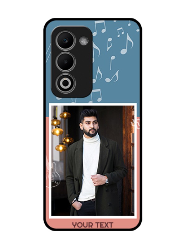 Custom Oppo A5 5G Custom Metal Phone Case - With Color Musical Note Design